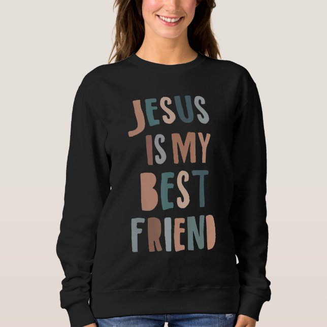 Camiseta Jesus Is My Best Friend Christian Faith God (Frente)