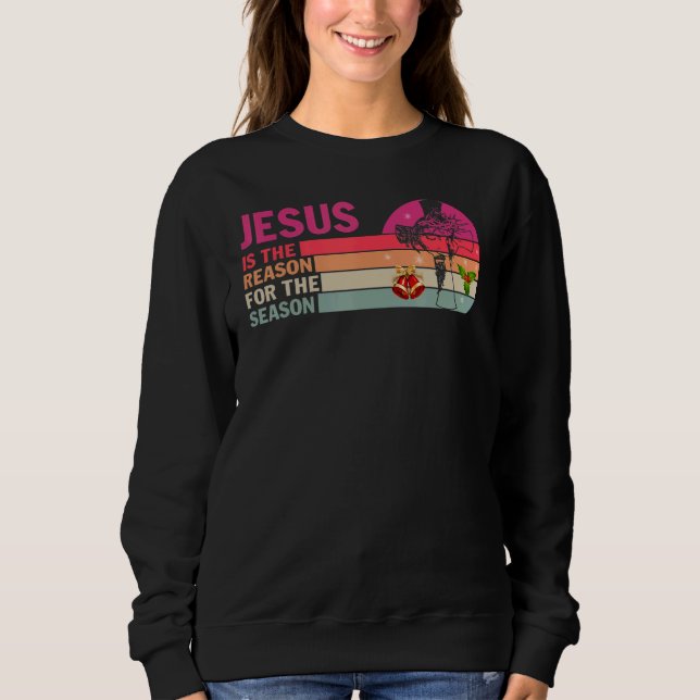 Camiseta Jesus is The Reason for The Season Christmas Chris (Frente)