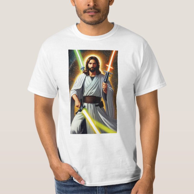 Camiseta Jesus Jedi (Frente)