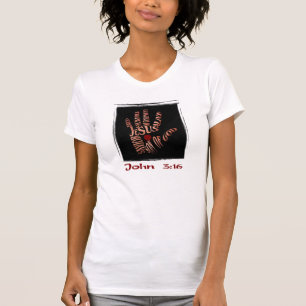 Camiseta Jesus- João 3:16