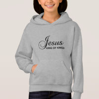 Jesus King Of Kings Girls Hoodie