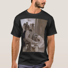 Camiseta Jesus Lavando os Pés de Seus Discípulos