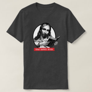 Camiseta Jesus Lê Livros Banidos