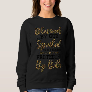 Camiseta Jesus Leopard Faith Christian abençoado por Deus
