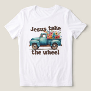 Camiseta Jesus leva o volante