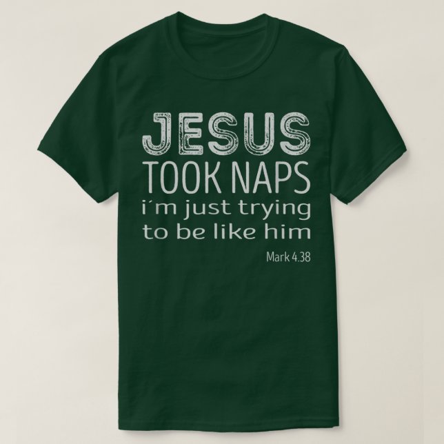 Camiseta Jesus levou Naps (Frente do Design)