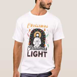 Camiseta Jesus Luz de Natal