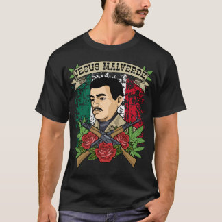 Camiseta Jesus Malverde Womens Mens