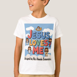 Camiseta Jesus me ama