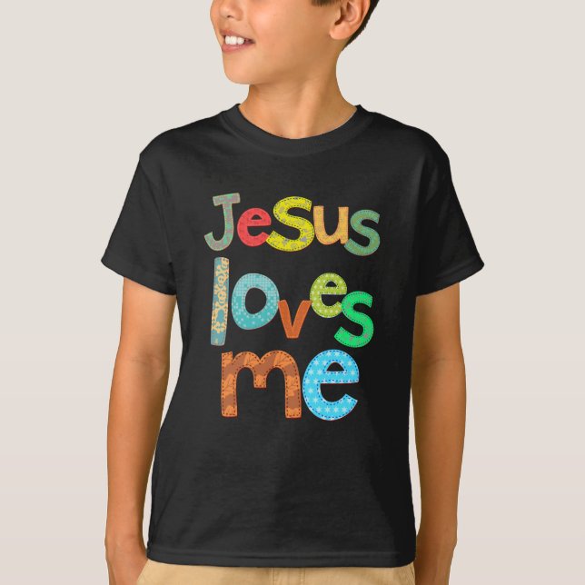 Camiseta Jesus me ama (Frente)
