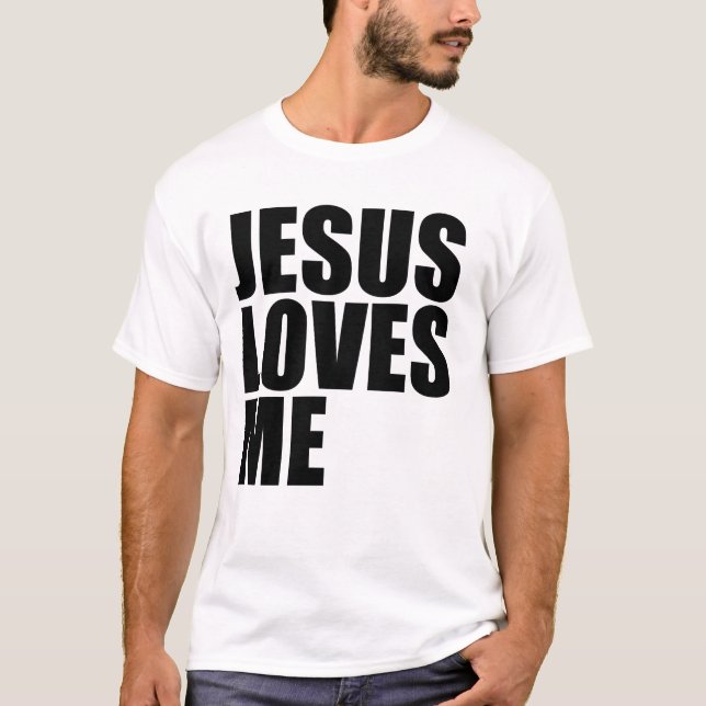CAMISETA JESUS ME AMA (Frente)