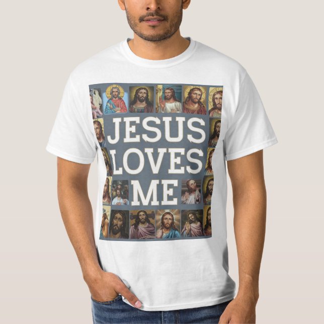 Camiseta Jesus me ama (Frente)