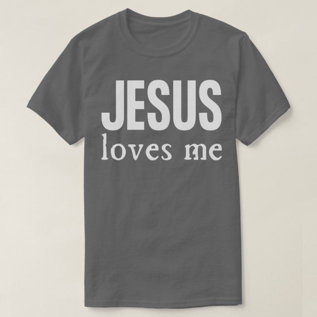 Camiseta Jesus me ama (Frente do Design)