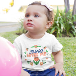 Camiseta JESUS ME AMA Cristão