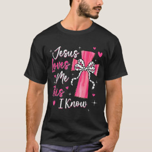 Camiseta Jesus Me Ama, Isso Eu Sei Deus Religioso Cristão