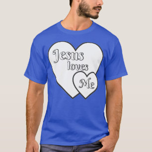 Camiseta Jesus me ama perfeito Jesus Cristo 1