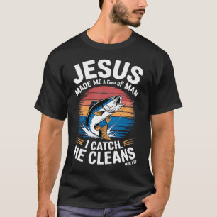 Camiseta Jesus Me Fez Pescador De Homens Cristão Eu Amo Pei