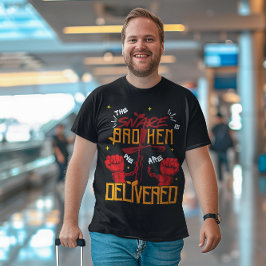 Camiseta Jesus Me Libertou Crença Cristã Espiritual