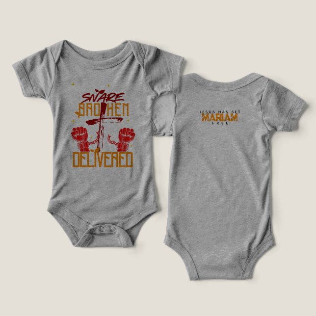 Camiseta Jesus Me Libertou Crença Cristã Espiritual (Design Frente e Verso)
