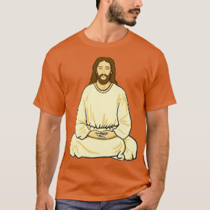 Camiseta Jesus Meditando