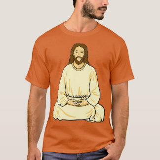Camiseta Jesus Meditando