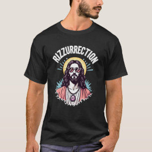 Camiseta Jesus Meme Gen Z Slang Rizz Ele é Rizzen Swe
