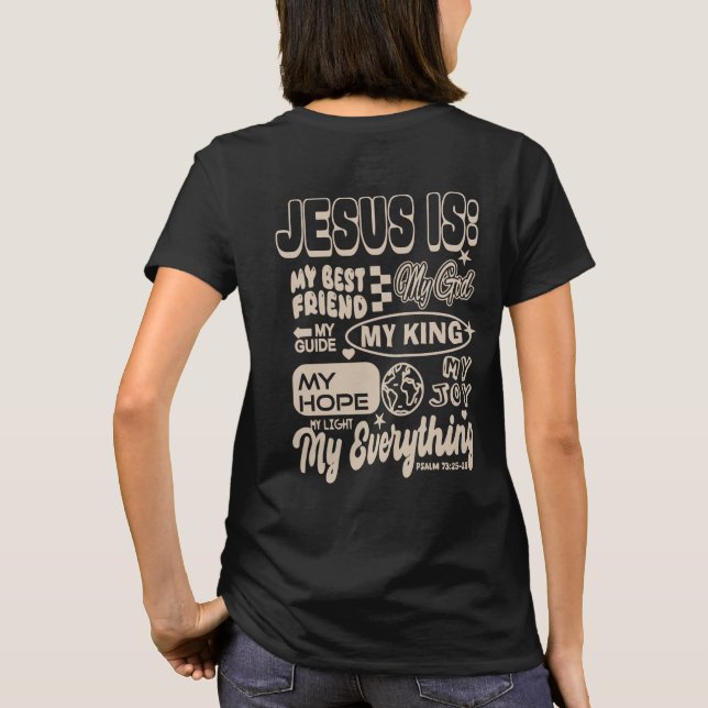 Camiseta Jesus Meu Melhor Amigo (Verso)