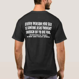 Camiseta Jesus morreu para todos