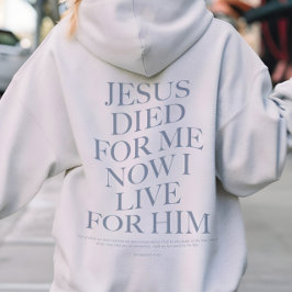 Camiseta Jesus Morreu Por Mim | Roupa das Crianças Cristãs