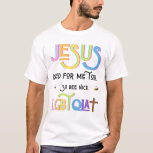 Camiseta Jesus Morreu Por Mim Também, Por Isso Foi Uma Pásc
