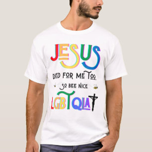 Camiseta Jesus Morreu Por Mim Também, Por Isso Foi Uma Pásc