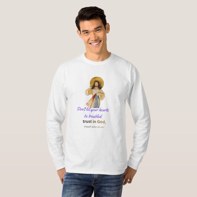 Camiseta Jesus' Motto (Frente Completa)
