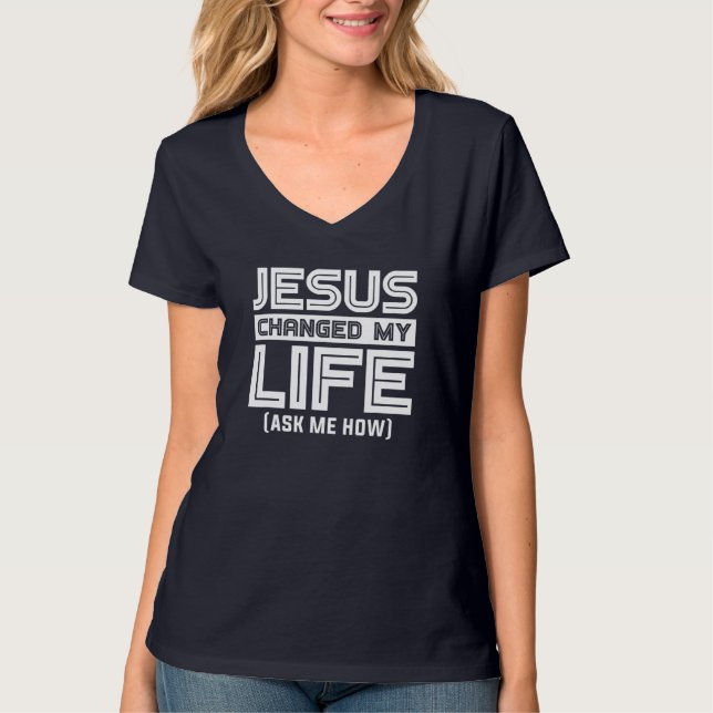 Camiseta Jesus Muda Meu Cristo de Jesus (Frente)