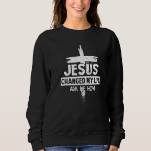Camiseta Jesus Mudou A Minha Vida Pergunte-Me Como A Bíblia