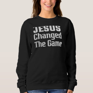 Camiseta Jesus Mudou O Jogo Gráfico Cristão