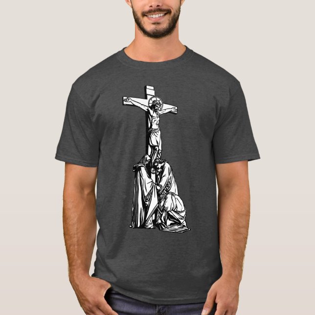 Camiseta Jesus na Cruz (Frente)