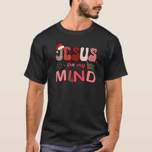 Camiseta Jesus na minha mente fé Bíblia ortodoxia citação
