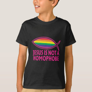 Camiseta Jesus não é um Homophobe