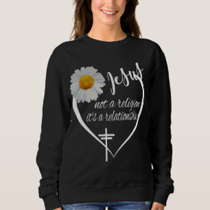 Camiseta Jesus não é uma religião é um relacionamento Faith
