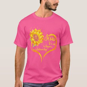 Camiseta Jesus Não É Uma Religião É Um Relacionamento Sunf