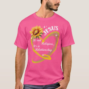 Camiseta Jesus Não É Uma Religião É Um Relacionamento Sunf