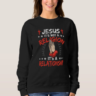 Camiseta Jesus Não é uma religião É uma relação Chri