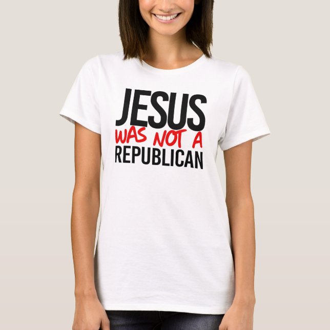 Camiseta Jesus não era republicano (Frente)
