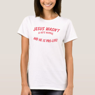 Camiseta Jesus não era um Hippie