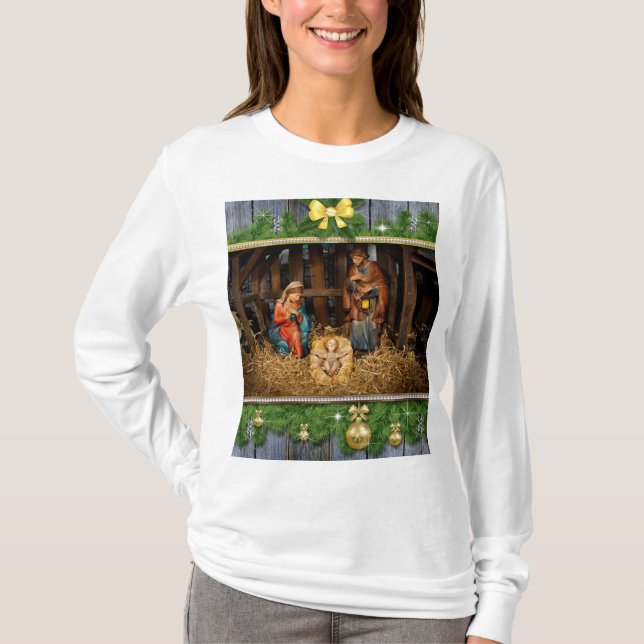 Camiseta Jesus nascer (Frente)