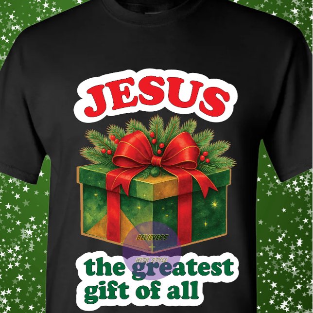 Camiseta JESUS - Natal (Criador carregado)