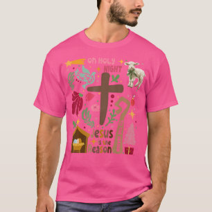 Camiseta Jesus Natal Cristão Natividade Cena Cristã
