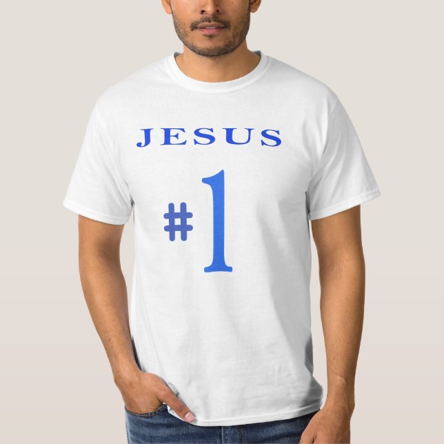 Camiseta Jesus Número 1 (Frente)