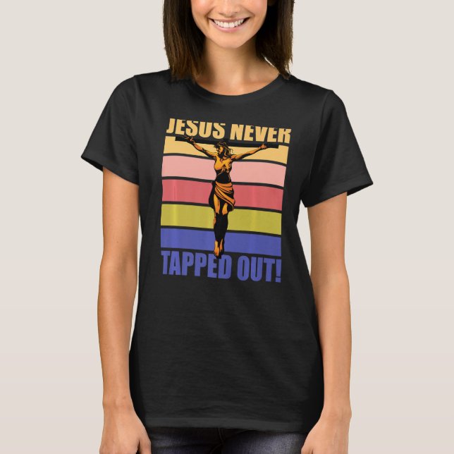 Camiseta Jesus nunca bateu fora (Frente)