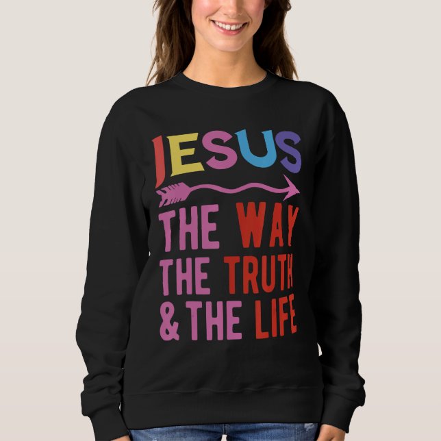 Camiseta Jesus O Caminho A Verdade E A Vida (Frente)